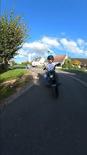 Enjoy Outdoor Family Adventures with the Challenger 12 Plus Electric Motorcycle for Kids | Fun Ride