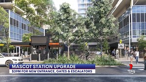 7K views · 37 reactions | A cut to passenger crowding and traffic congestion is being promised at Mascot railway station which is undergoing a $39 million upgrade. There'll be a new entrance, extra ticket gates, new escalators and a lift. The work should be finished by late next year. 7NEWS at 6pm. www.7NEWS.com.au #Mascot #7NEWS | 7NEWS Sydney | Facebook
