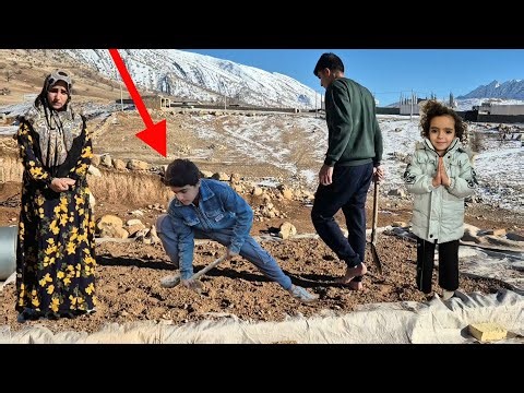 Security Roof: Afsaneh Khanom's Journey to the Warmth of Home in the Heart of Winter Cold