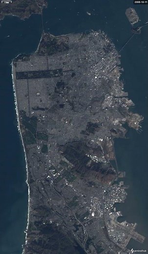 San Francisco 40 Year Time Lapse