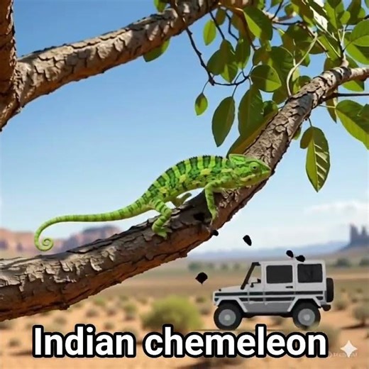 Indian chemeleon,Girgit #chameleon #wildlife
