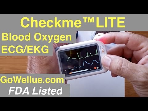 Wellue Checkme™LITE Heart Rate, ECG, SpO2, FDA Listed Medical Grade Device: Unboxing & 1st Look
