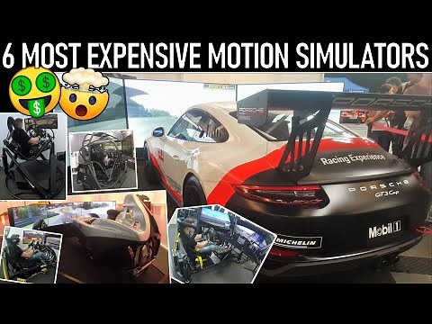 The 6 Most Expensive Motion Simulators I ever drove !!
