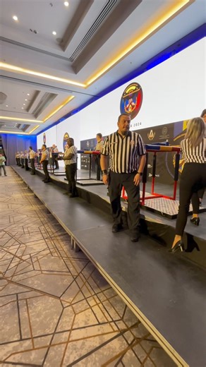 11K views · 238 reactions | The referees of World Armwrestling & Para-Armwrestling Championships 2024 | World Armwrestling Federation WAF | Facebook