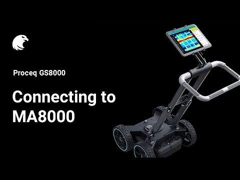 Connecting to MA8000 | Proceq GS8000