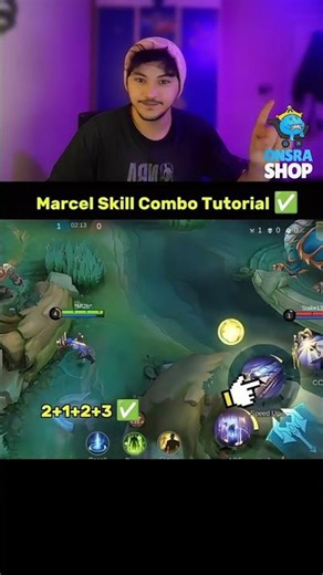 Marcel This Combo Feels Like Cheating! 😳 #mobilelegends #mlbb #fyp #marcel