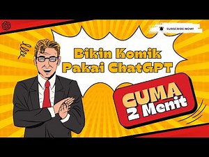 Auto Jadi Komikus! Bikin Komik 2 Menit Bareng ChatGPT – Tutorial 10 Menit Wajib Tonton!