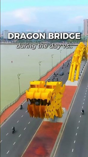 Travel Da Nang 🇻🇳 | Discover the Iconic Dragon Bridge 🔥