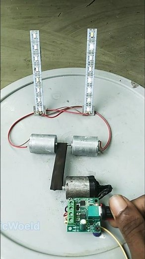 How 3 DC Motors Generate Power | Speed Controller Experiment#tech #diy #project #shorts