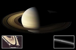 'Former Nasa engineer' claims massive alien motherships are lurking inside the rings of Saturn