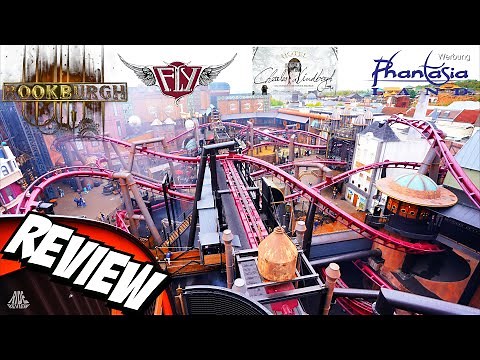 Die komplette Rookburgh Experience im Phantasialand - Achterbahn F.L.Y. & Hotel Charles Lindbergh