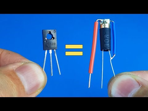 How to Make Transistor at Home / NPN & PNP