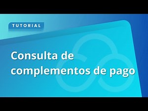 Consulta de complementos de pago