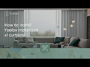 How to Install | Yoolax Motorized XL Curtains