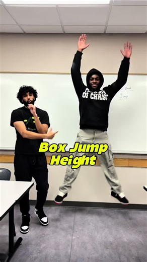 Not necessarily saying box jumps are bad but using crazy high boxes is generally unnecessary. For the most part, using a shorter box will give you the same output with the benefit of lower landing forces. High boxes jumps can be a fun goal to chase and they are super impressive but they shouldn’t be a go to exercise in my opinion. Approach jumps, depth jump variations, and plyometrics with short ground contacts are all better options in most cases. #foryou #athlete #coach #boxjump #sports
