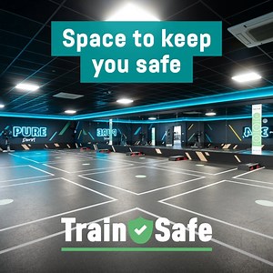 Our members are finding the new layout of the gym gives them more space to workout. The workout grids make it clear where members can train and there’s plenty of room in each individual box! The grids also feature in our studios, to ensure members remain a safe distance from each other during classes. For more information or to read our FAQs please visit www.puregym.com/trainsafe or click the link in our bio. #PureGym #TrainSafe #Gyms | PureGym
