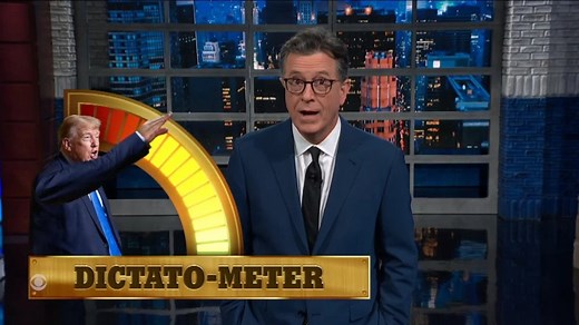 Stephen Colbert Declares ‘Trump Is a Fascist,’ Then Uses His Monologue to Prove It (Video)