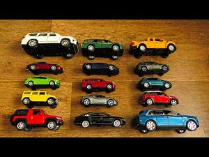 15 Diecast Metal Model Cars Reviewed in 4k Video