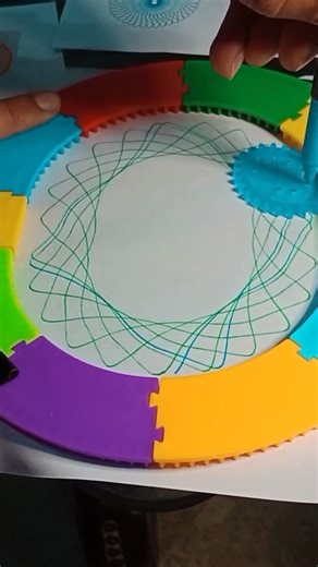 Bewildering Spirograph Pattern #spirograph