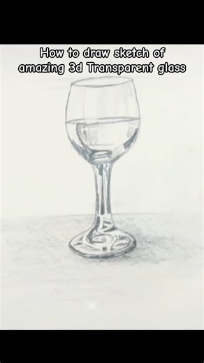 Drawing of a amazing 3d Transparent glass #drawing #sketchful #art #shorts