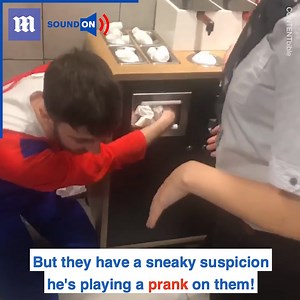 56K views · 120 reactions | This guy's hand is stuck in a McDonald's napkin dispenser, and he is NOT lovin' it!蠟 Additional clip via ViralHog | Daily Mail Video | Facebook