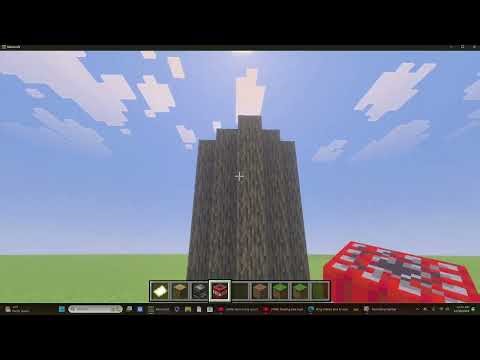 How to build a deadly Minecraft tree trunk