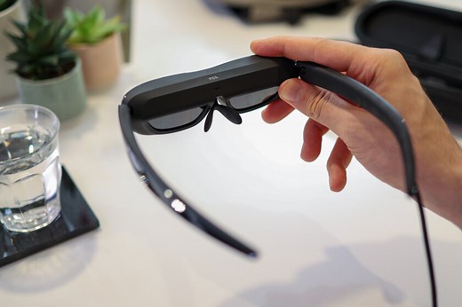 Así son las TCL NxtWear G, gafas que transforman tu teléfono o tablet en una pantalla de 140 pulgadas