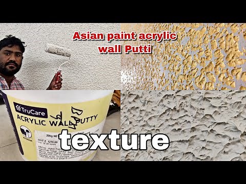 wall texture work acrylic wall Putti Roller Dana Chandigarh Mohali Best service gaffartech
