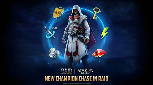The Creed has arrived in Teleria! 🦅 Raid: Shadow Legends just got a massive upgrade with the arrival of Ezio and Kassandra Your Mission: ✅ Recruit Kassandra: The Eagle Bearer awaits in the Mixed Fusion Event ✅ Collect Ezio: Get the Master of the Hidden Blade free loot in the Ezio Chase Event Strike at the perfect moment! ⚔️ Play Now: 👇 https://bstk.me/uLwik8Pks #RaidRPG #AssassinsCreed #BlueStacks #MobileGaming #Event | BlueStacks