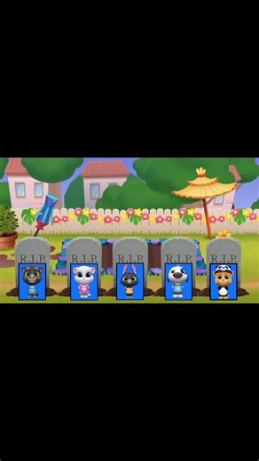 R.I.P All Friends 😭 || Talking Tom And Friends #talkingtom #mytalkingtom #talkingtomandfriends