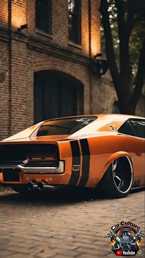 The Ultimate Slammed Muscle Car! 🔥🍊 #shorts