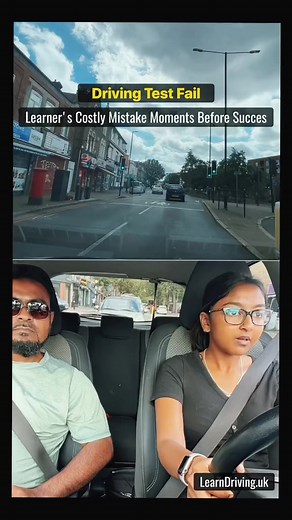 805K views · 1.2K reactions |  Driving Test Fail: Learner's Costly Mistake Moments Before Success – did you Spot It? #DrivingFail #LearnerDriver #TestMistake #DrivingTest #TestFail #RoadSafety #LearnerMistake #DrivingLessons #DrivingExam #DrivingInstructor #LearnToDrive #SpotTheFault #DriveSafe | LearnDriving.uk | Facebook