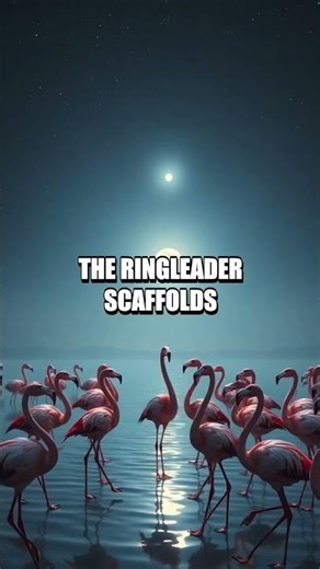 The Flamingo Moonlight Courtship