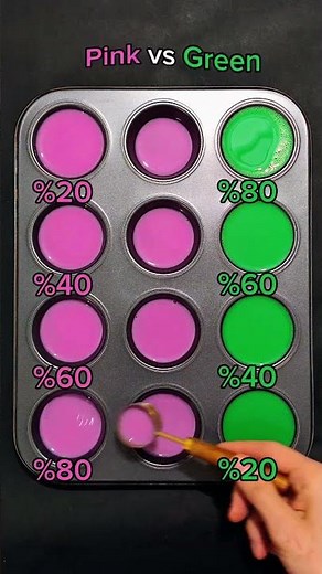 Pink vs Green | Can Opposites Create Harmony? 🎨