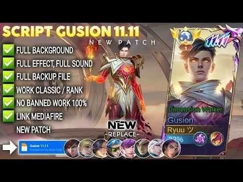 Script Skin Gusion 11 11 Dimension Walker