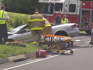 Update: Crash Closes Down One Lane of Route 147 in Middlefield