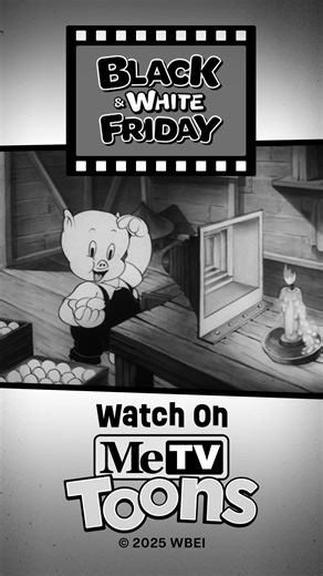 This 1939 Bob Clampett cartoon, titled "Chicken Jitters," features Porky Pig running his own poultry farm. All is fine and dandy on the farm until a fox shows up. | MeTV Toons
