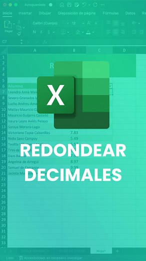 Cómo redondear decimales fácilmente en Excel