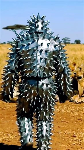 “The Thorned Warrior vs The King of the Jungle”