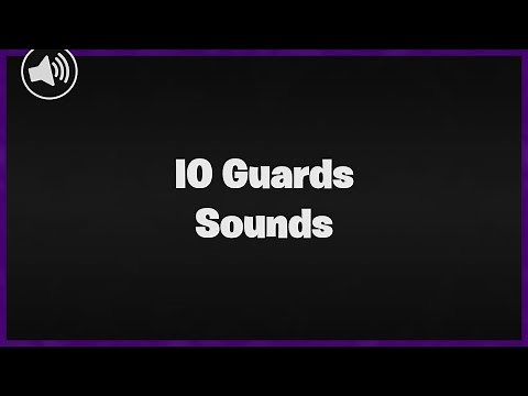 Fortnite IO Guards Sounds | v15.00 | Fortnite Sounds | Skyem