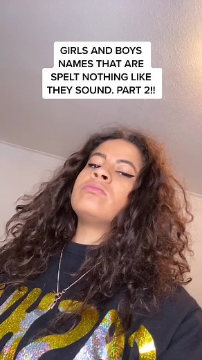 Why are they spelt like this though????????? #names #why #spelling