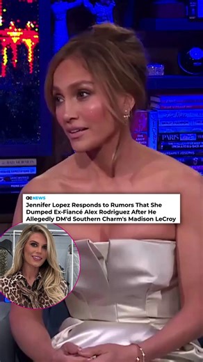 👀 Jennifer Lopez was put in the hot seat when she appeared on the Wednesday, October 15, episode of Watch What Happens Live. During the installment, host Andy Cohen confronted the superstar over old rumors that her ex-fiancé Alex Rodriguez was flirting with Madison LeCroy while they were still together. Link below for details!(🎥: X/INSTAGRAM) https://okmagazine.com/p/jennifer-lopez-responds-rumors-dumped-ex-alex-rodriguez-southern-charm-madison-lecroy-watch/ | OK! Magazine