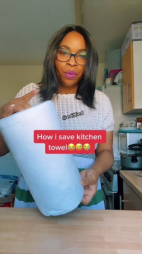 Kitchen Towel Saving Hack by Edith Okompor