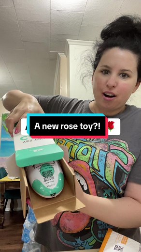 Unboxing a New Rose Toy