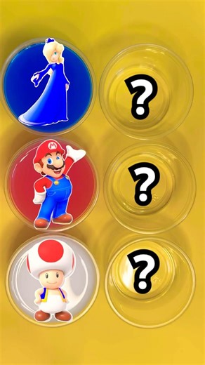 Blue + Red + White #supermario #colormixing #satisfying