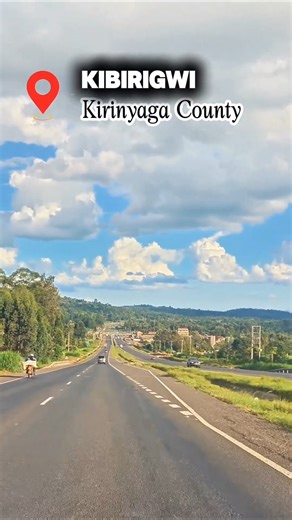 The most beautiful county I've been to 😊 #kirinyagacounty #kenyanroads