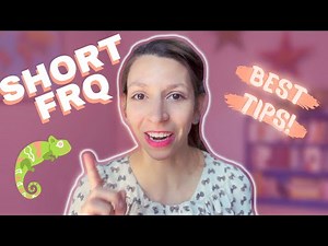 How to answer the short FRQs on the AP® Biology Exam: Short Free Response Question Tips!