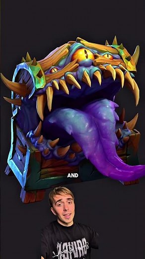 Mimic Chest – From AI Mesh to Game-Ready 3D Model