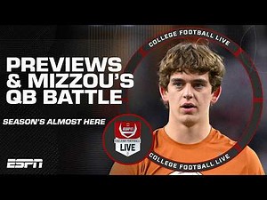 Texas-Ohio State & Iowa State-Kansas State previews + Mizzou's QB battle 🍿 | College Football Live