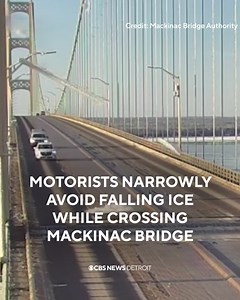 34K views · 694 reactions | The Mackinac Bridge closed once again due...